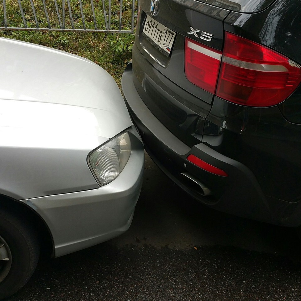 Опять бандиты… =((( — BMW X5 (E70), 4,8 л, 2007 года | ДТП | DRIVE2