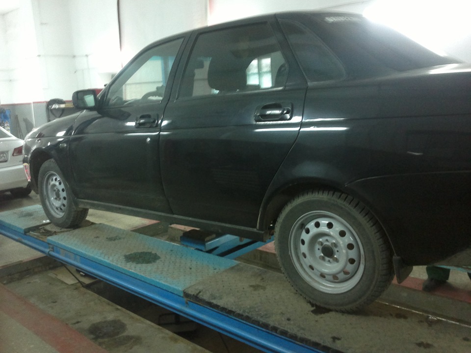Развал Схождение — Lada Приора седан, 1,6 л, 2008 года | своими руками ...