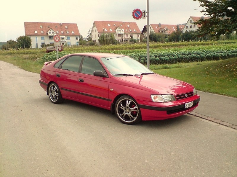 Занижение toyota carina e