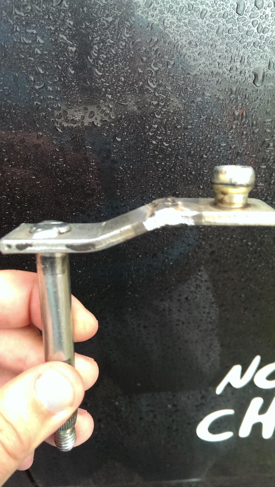 доработка трапеции дворников — Dacia Logan (1G), 1,4 л., 2006 года ...