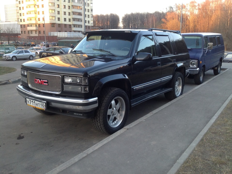 GMC Yukon (GMT400) owner story - wheels. 