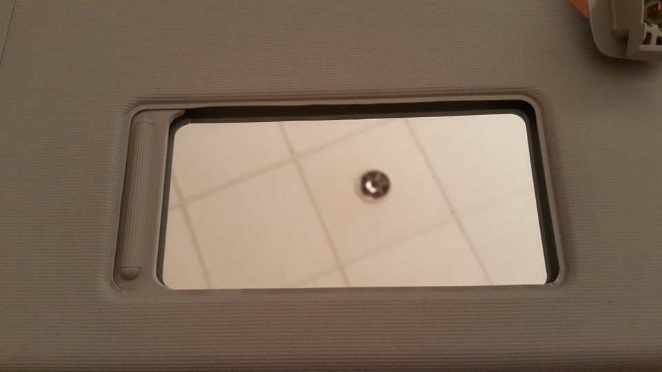 Как я ремонтировал зеркало в козырьке.(Golf VI) — Volkswagen Golf Mk6 ...