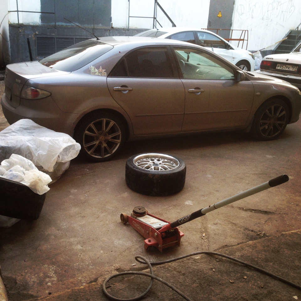 Да здравствуй лето — Mazda 6 (1G) GG, 2 л, 2007 года | колёсные диски ...