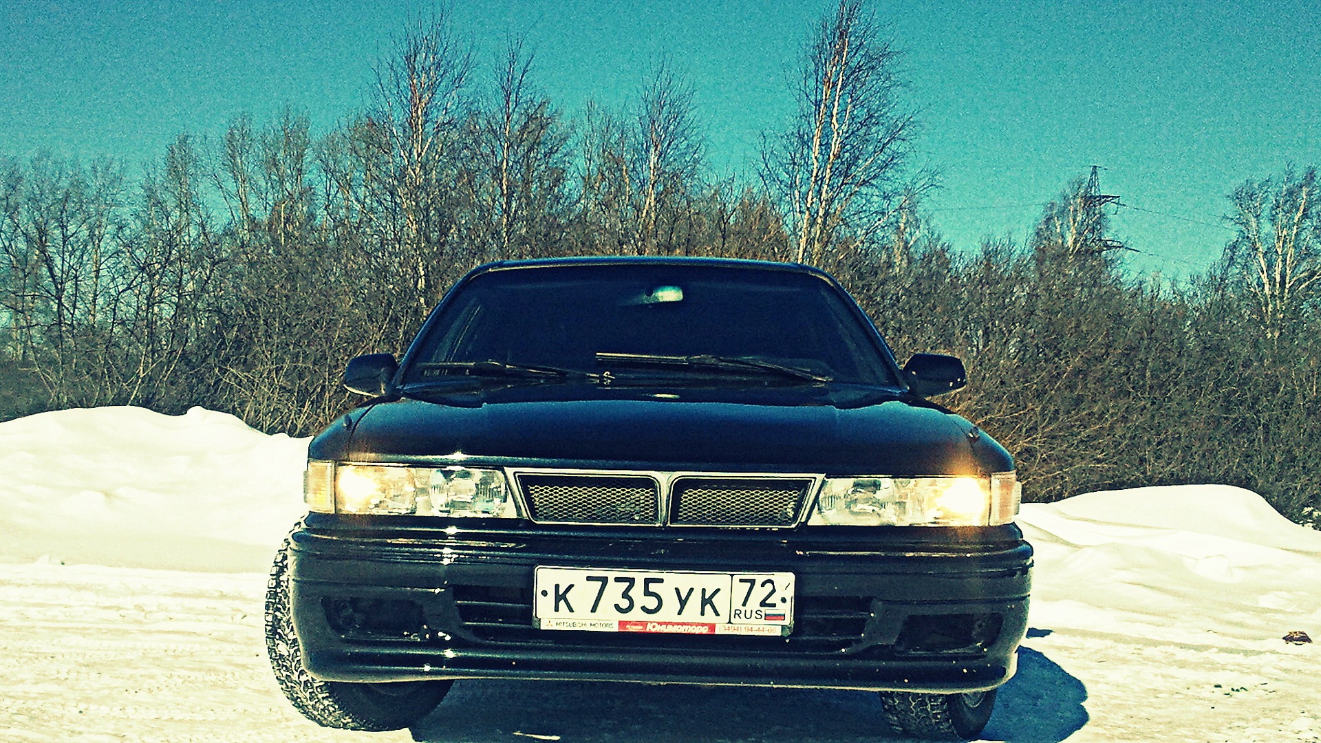 Mitsubishi Galant (6G) 1.8 бензиновый 1991 | 