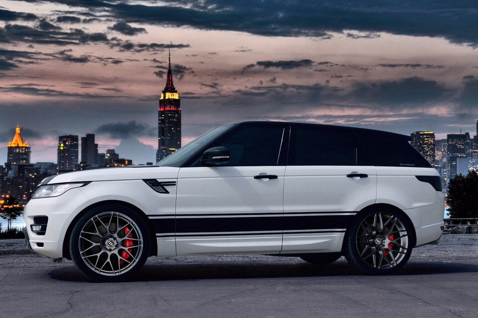 Range Rover Sport белый 2014 г выпуска