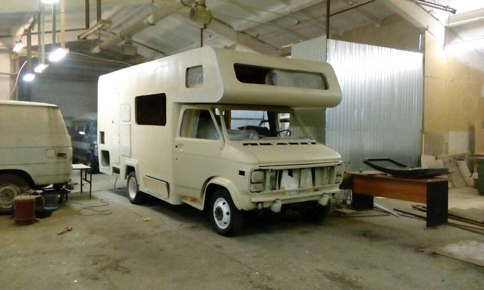 Закончили подготовку к окраске! — Chevrolet Van (3G), 5,7 л, 1987 года ...