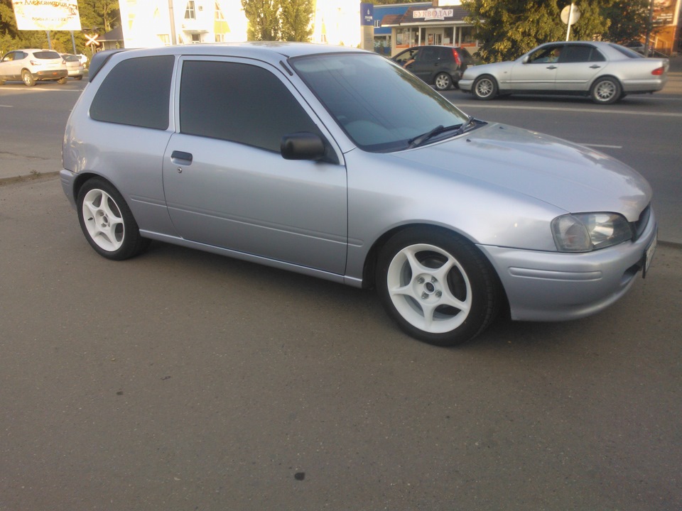 Новые тапки Enkei — Toyota Starlet (90), 1,3 л, 1998 года | колёсные ...