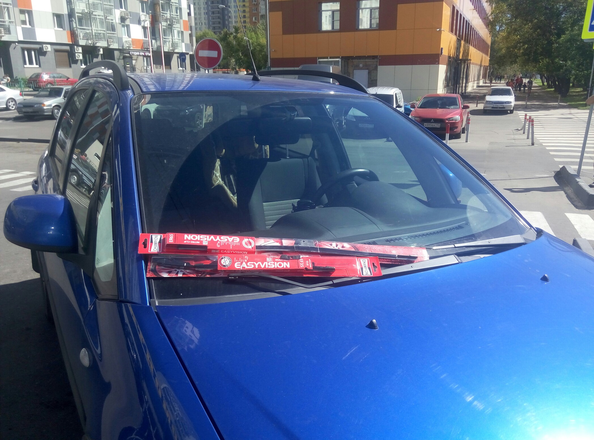 Щетки стеклоочистителя. — Suzuki SX4 (1G), 1,6 л, 2008 года ...