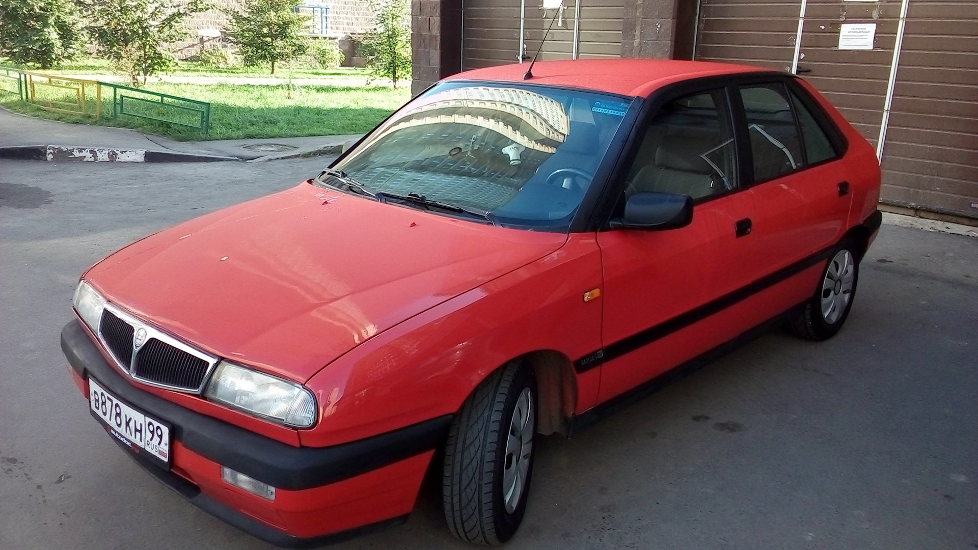 Lancia Delta II 1.6 бензиновый 1995 | Ит@льянск@я м@к@ронк@. на DRIVE2