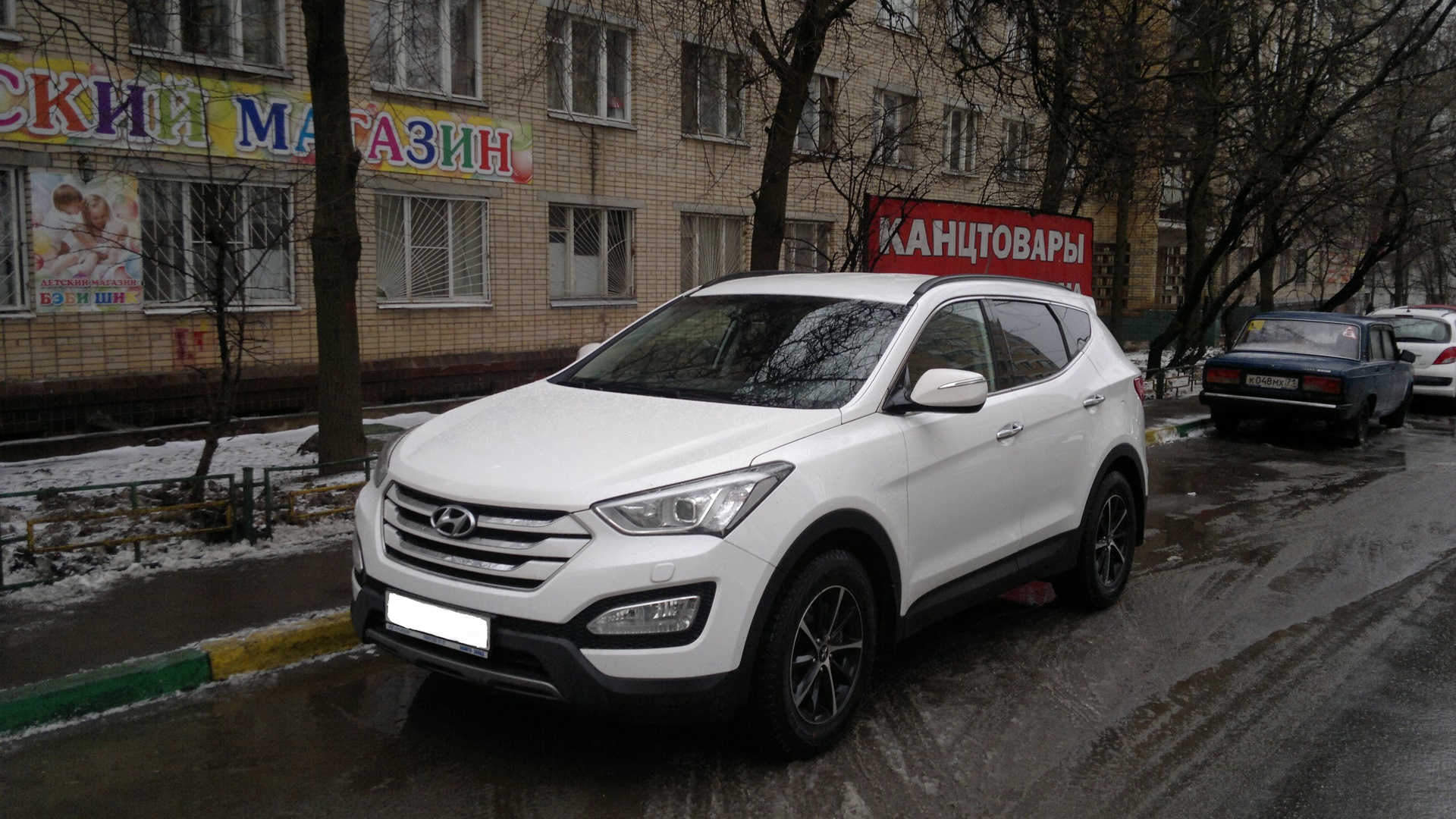 Hyundai Santa Fe (3G) 2.4 дизельный 2013 | 2.4 комплектации Sport на DRIVE2