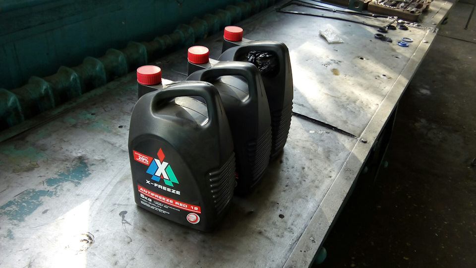 Смена тосола на антифриз — DRIVE2