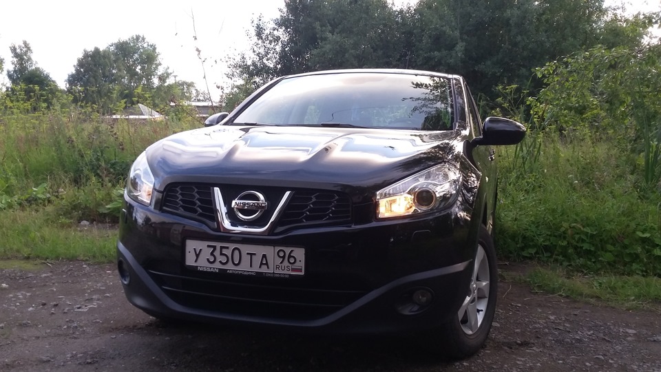 Дальний вполнакала в качестве ДХО — Nissan Qashqai (1G), 1,6 л, 2012 ...