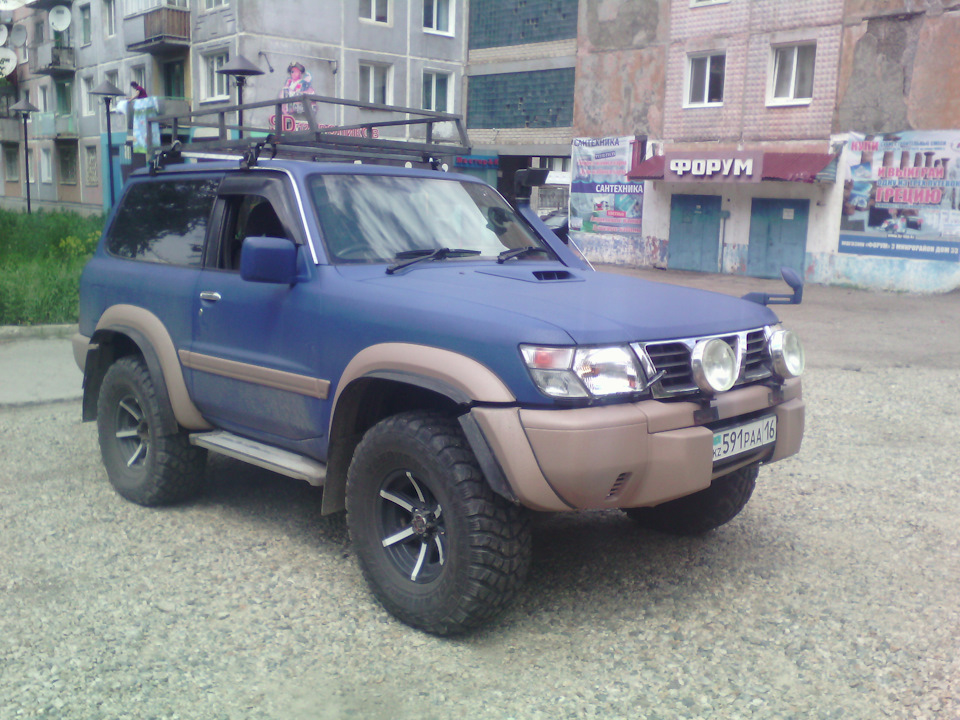 Nissan Patrol y61 камуфляж