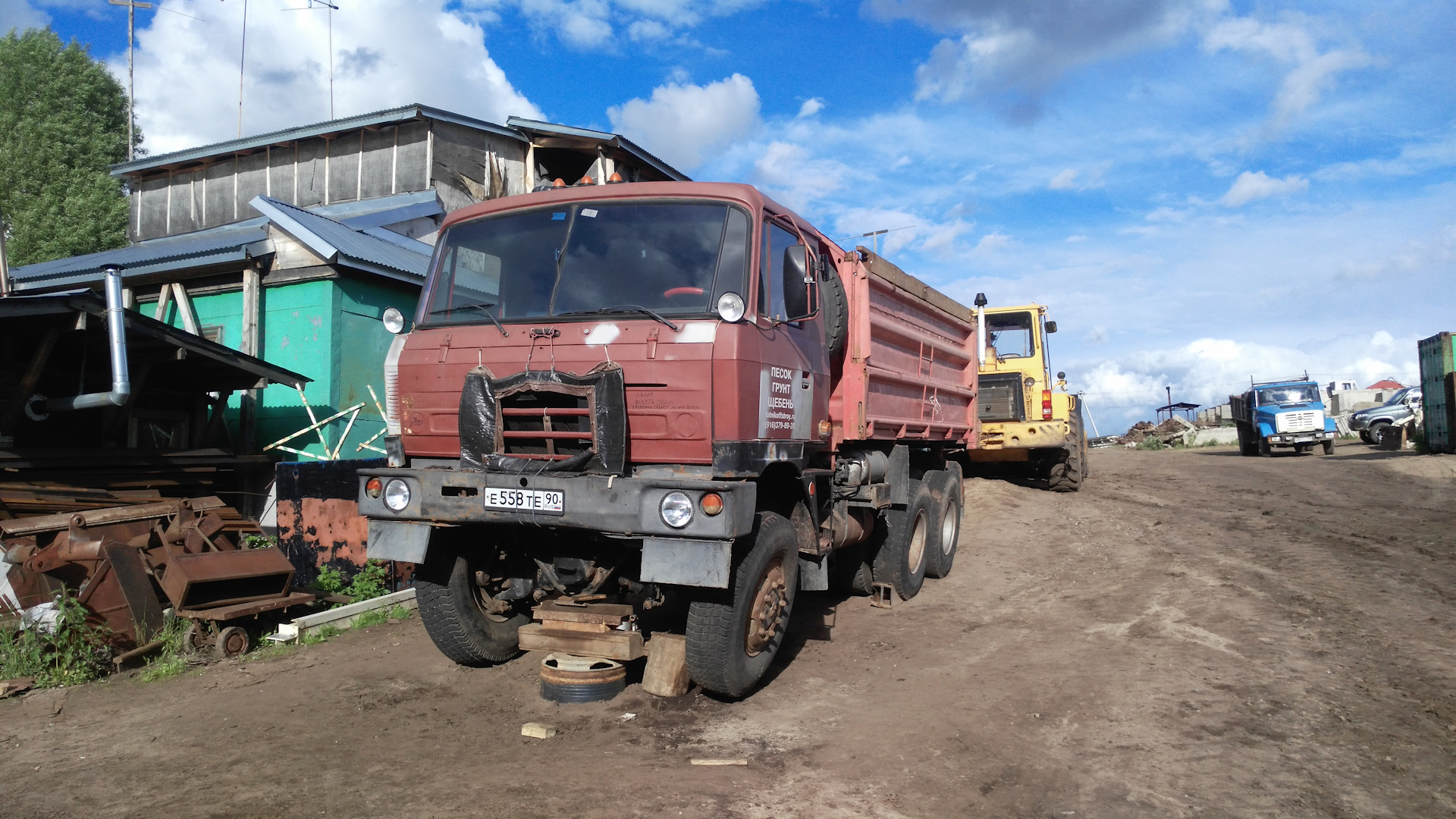 Почему у татры колеса под углом