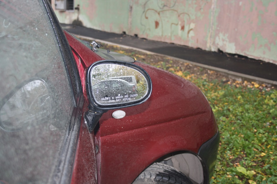 Зеркало заднего вида и все о нем - Daewoo Matiz (M100, M150), 0,8 л, 2011 года з