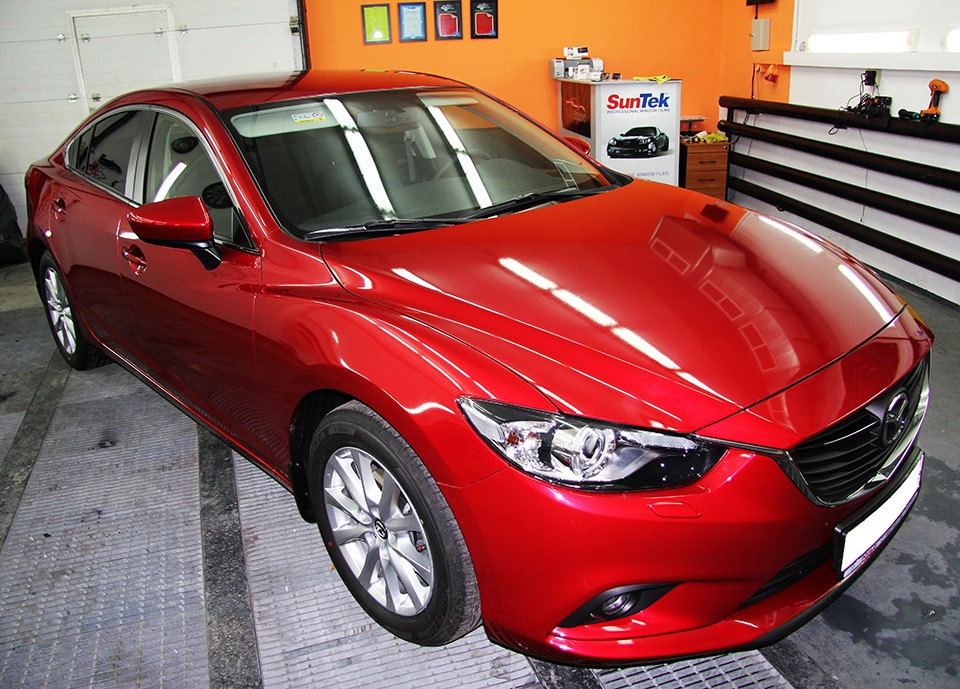 Mazda 6 матовый хром