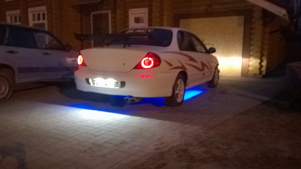 KIA Spectra белоснежка