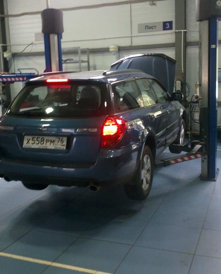 Фото в бортжурнале Subaru Outback (BP)