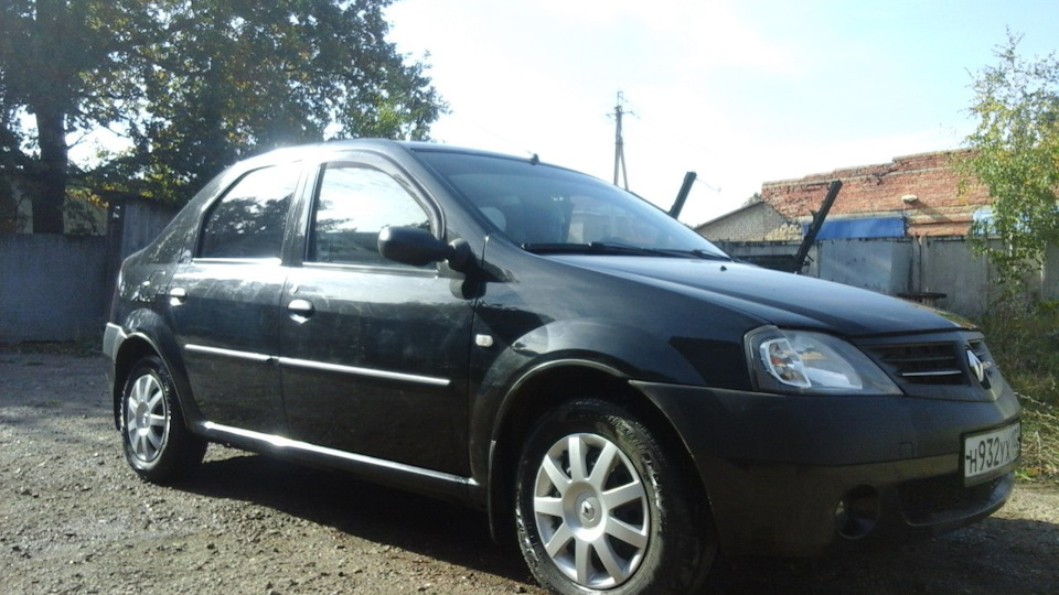 Фронт на логане, не совсем громкий, но в самый раз для бомжа. — Renault ...