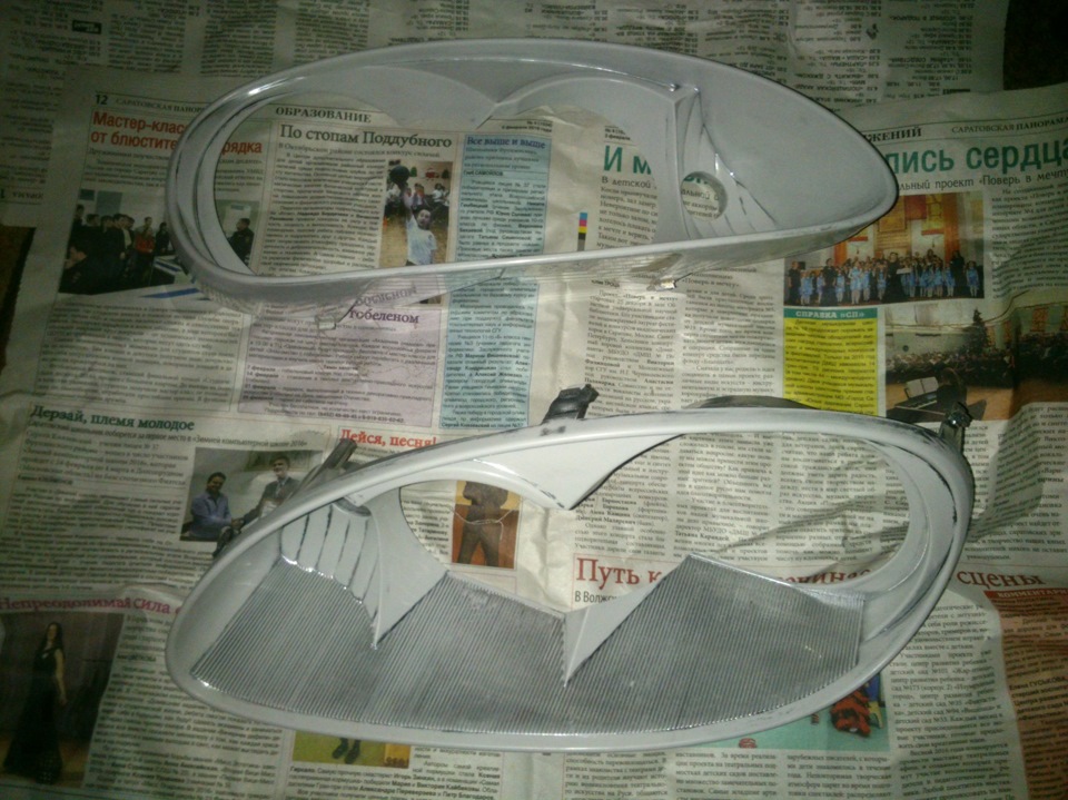 Начинаем, с фар… — ГАЗ 31105, 2,5 л, 2006 года | стайлинг | DRIVE2