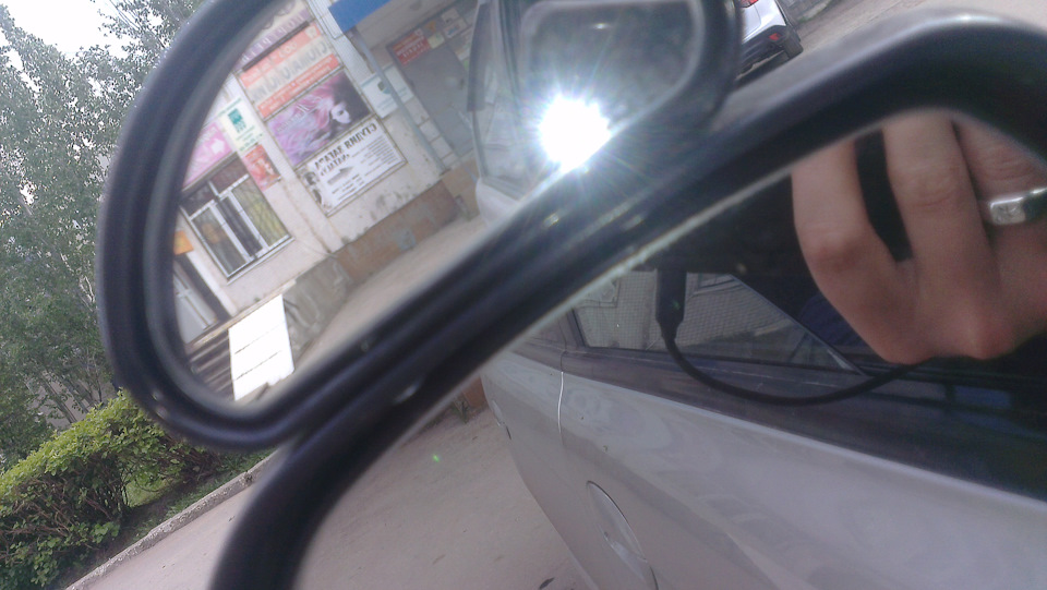 Дополнительные зеркала — KIA Spectra, 1,6 л, 2006 года | аксессуары ...