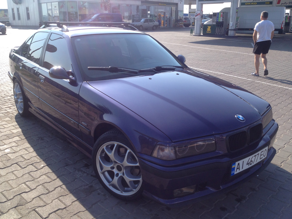 Грузим все что есть, или багажник на крышу — BMW 3 series (E36), 2 л ...