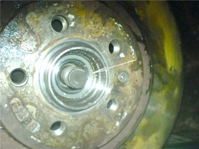 Как правильно затянуть заднюю ступицу? — Volkswagen Golf Mk3, 1,4 л ...