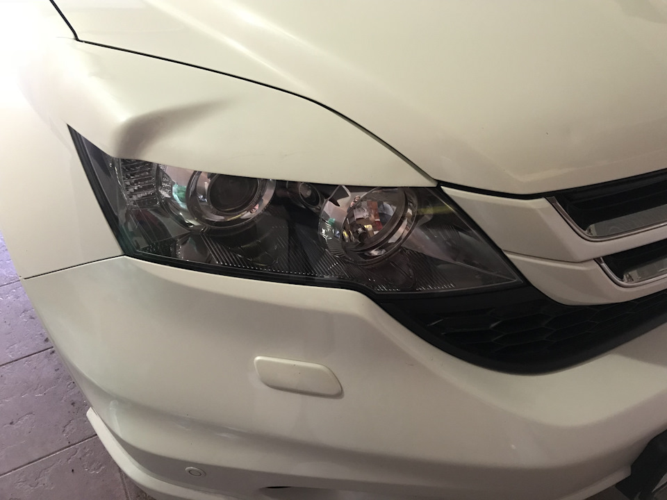 Реснички — Honda CR-V (RE), 2,4 л, 2010 года | стайлинг | DRIVE2