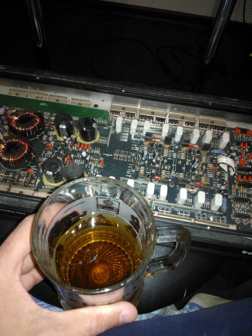 Сгорел усилитель на фронт (29.04.16) — Lada 2115, 1,5 л, 2004 года ...