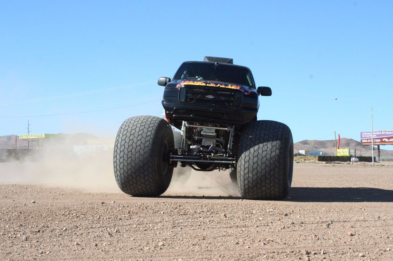 Как выглядит машина бигфут Monster Truck Ford Excursion. - Ford на DRIVE2