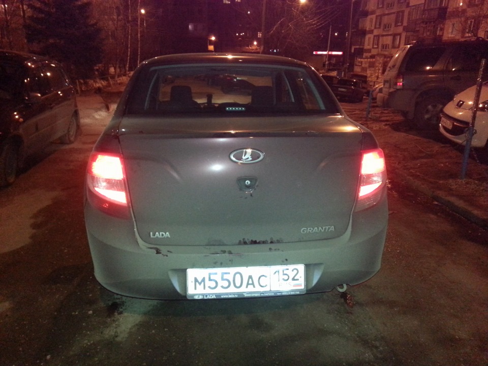 Защита картера — Lada Гранта (1G), 1,6 л, 2013 года | наблюдение | DRIVE2