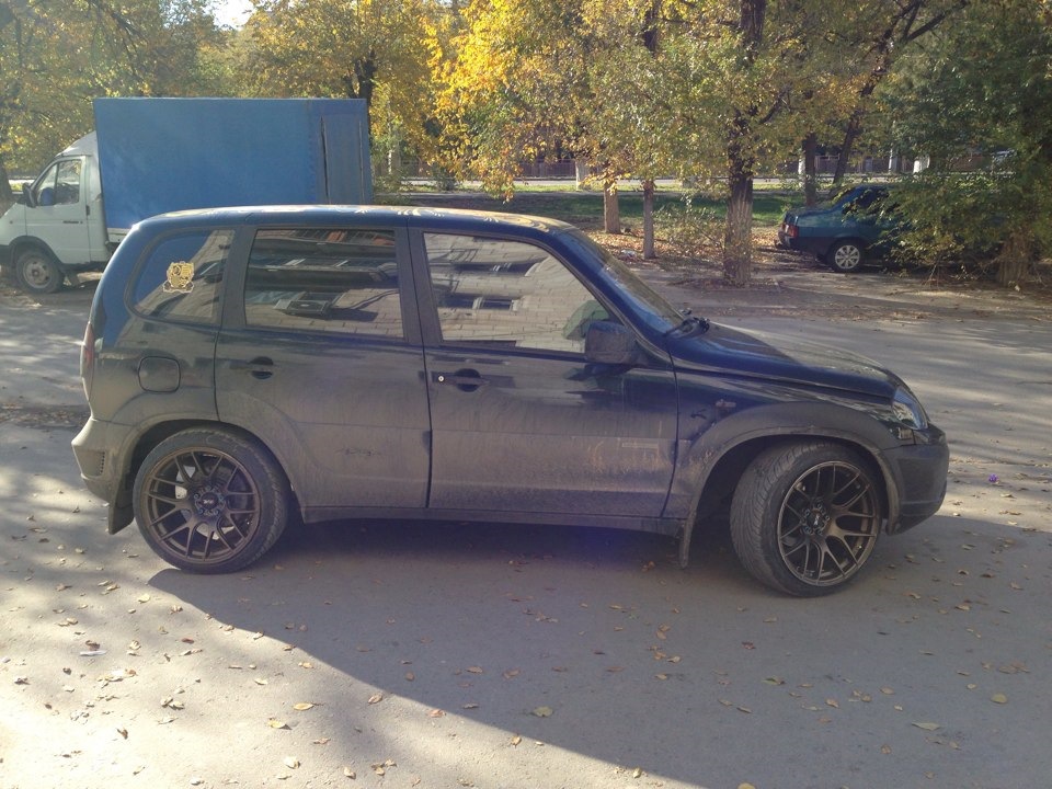 Chevrolet Niva занижение