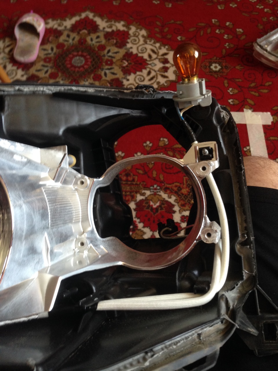 новые линзы hella R + туманки часть 2 — Toyota Avensis II, 1,8 л, 2006 ...