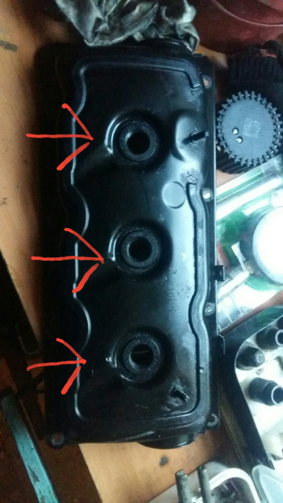 Ремон уплотнителей форсунок — Audi A6 Avant (C5), 2,5 л, 2002 года ...