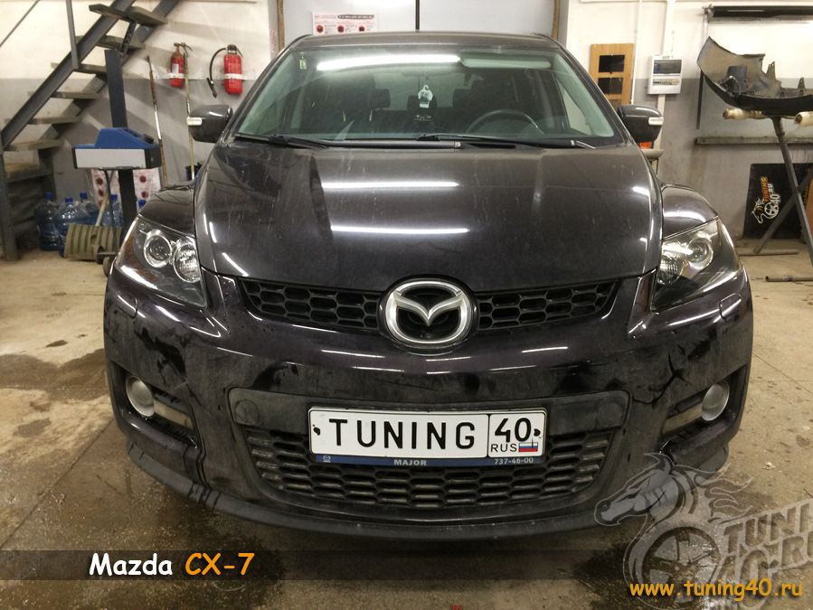 Как снять передние фары мазда сх7 Mazda CX-7, Восстановление фар, Замена линз на BI-LED - Tuning40 на DRIVE2