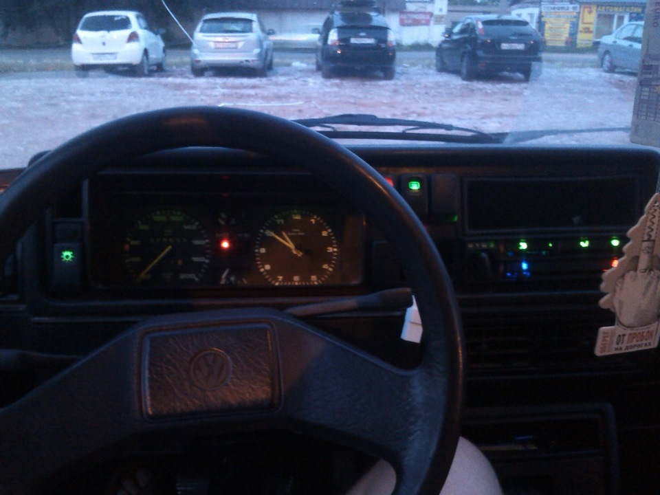 Пересвет кнопочек и еще раз панели печки — Volkswagen Golf Mk2, 1,3 л ...