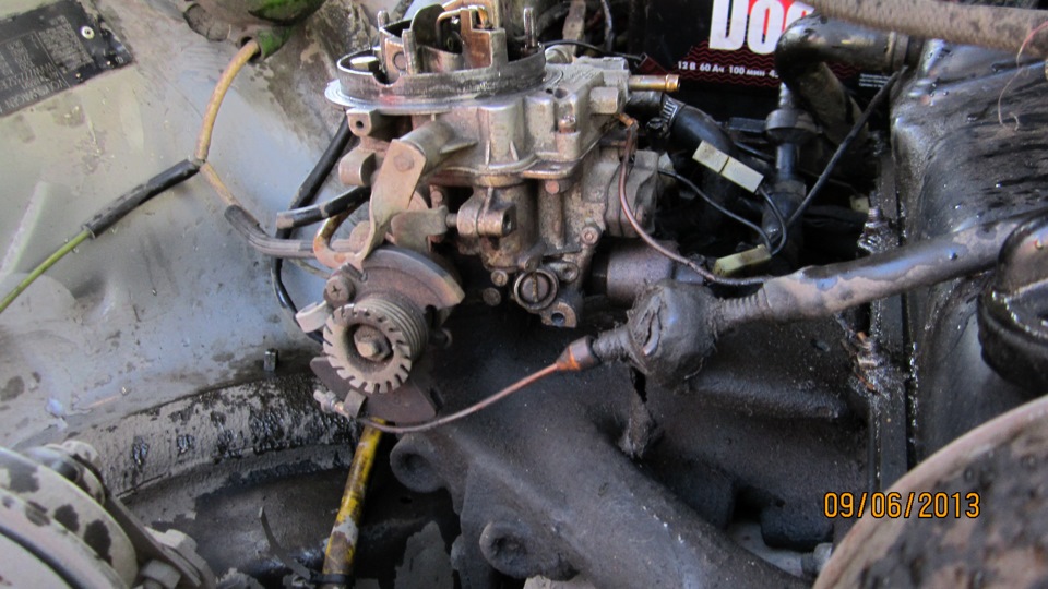 Замены карбюратора и коллектора с 1B на 2E — Volkswagen Passat Variant ...