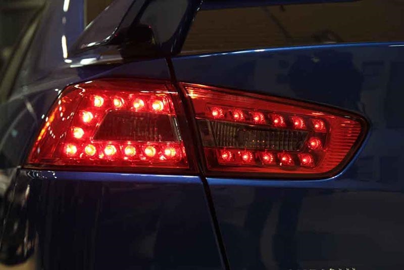вот такие задние фонари у меня стояли AUDI STYLE ) — Mitsubishi Lancer ...