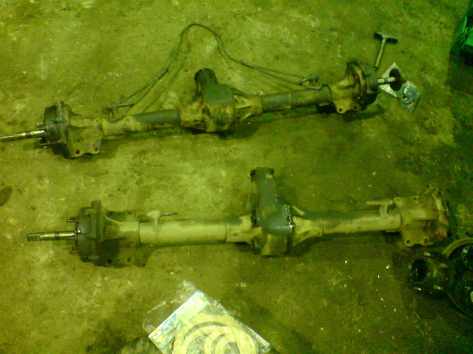 Замена заднего моста — УАЗ 31519, 2,9 л, 2003 года | своими руками | DRIVE2