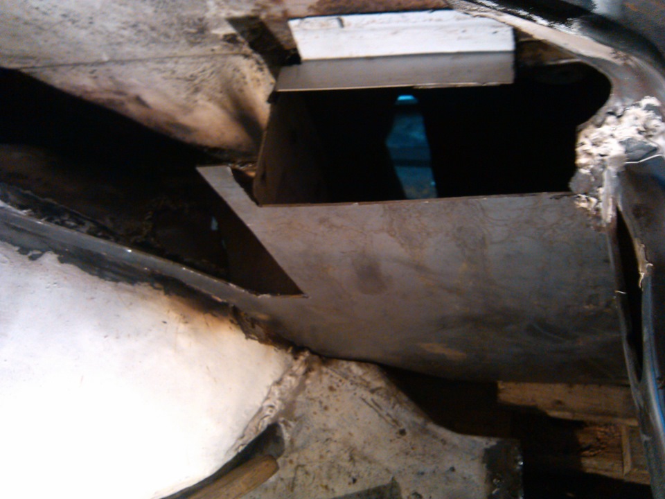 Решил переварить нижнюю часть заднего фартука. — Lada 21093, 1,6 л ...