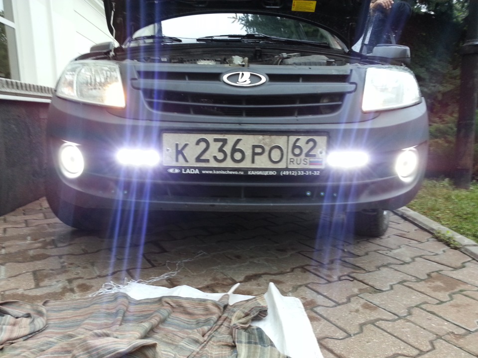 прокачал гранту :) — KIA Sportage (3G), 2 л, 2011 года | тюнинг | DRIVE2