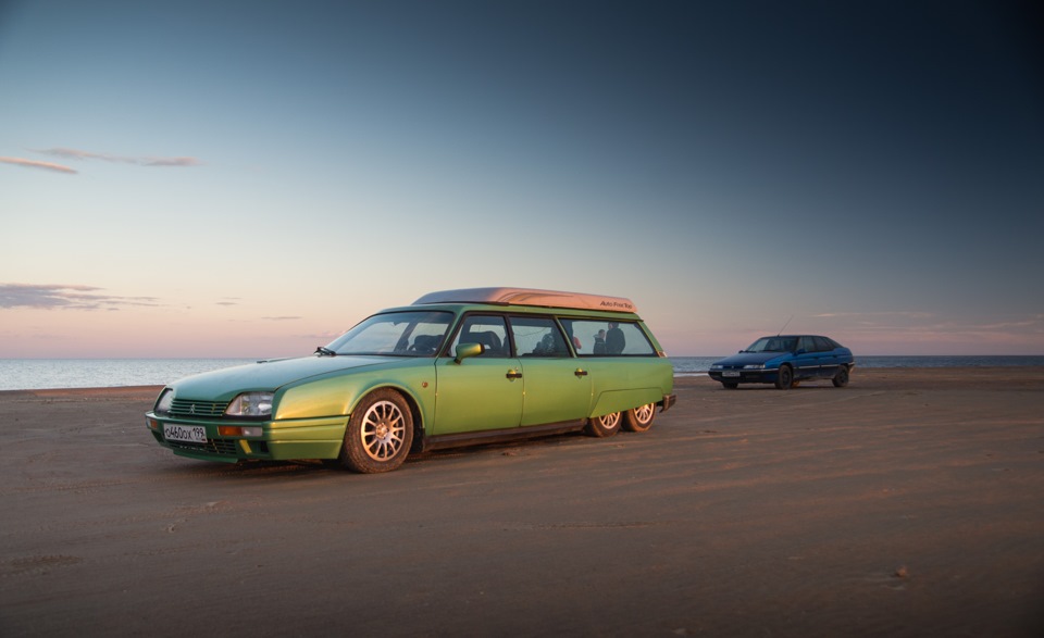 Citroen cx six wheeler