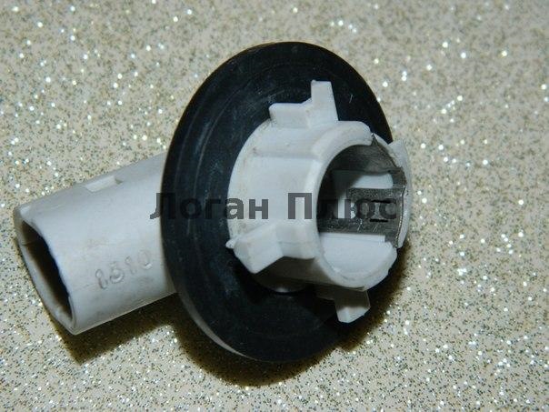 Патрон поворотника передней блок-фары — Renault Duster (1G), 2 л, 2012 ...