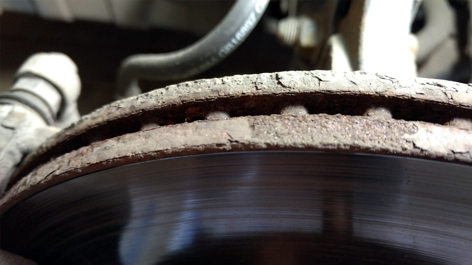 Скрежет при разгоне (коррозия на тормозном диске) — KIA Ceed (2G), 1,6 ...