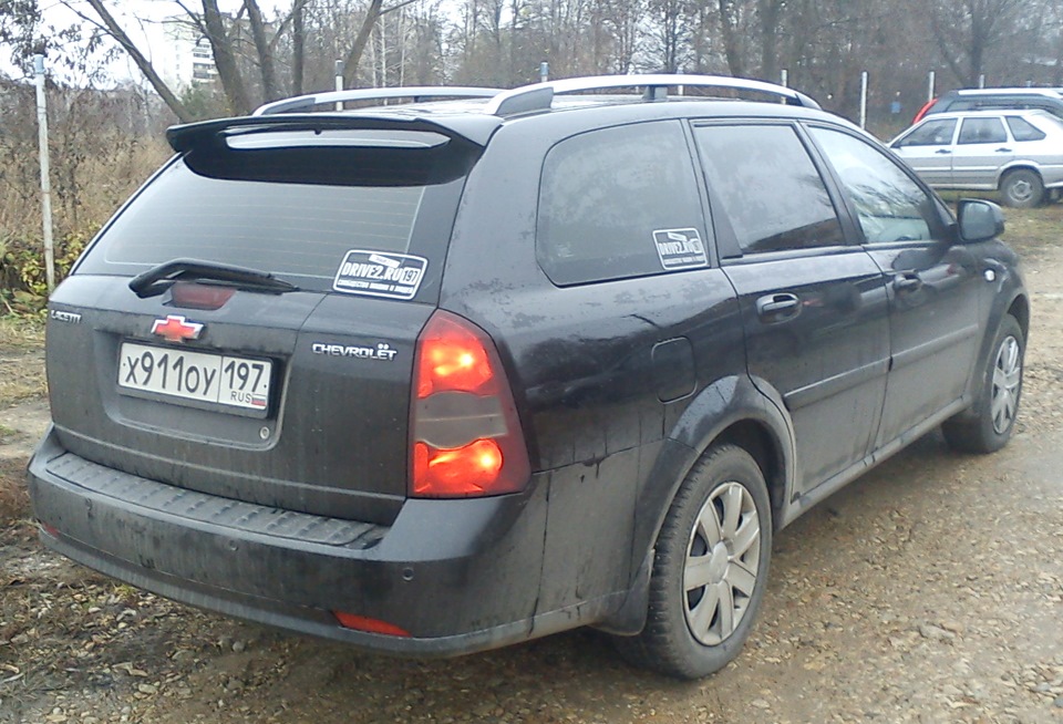 Спойлер на Wagon Chevrolet Lacetti SW