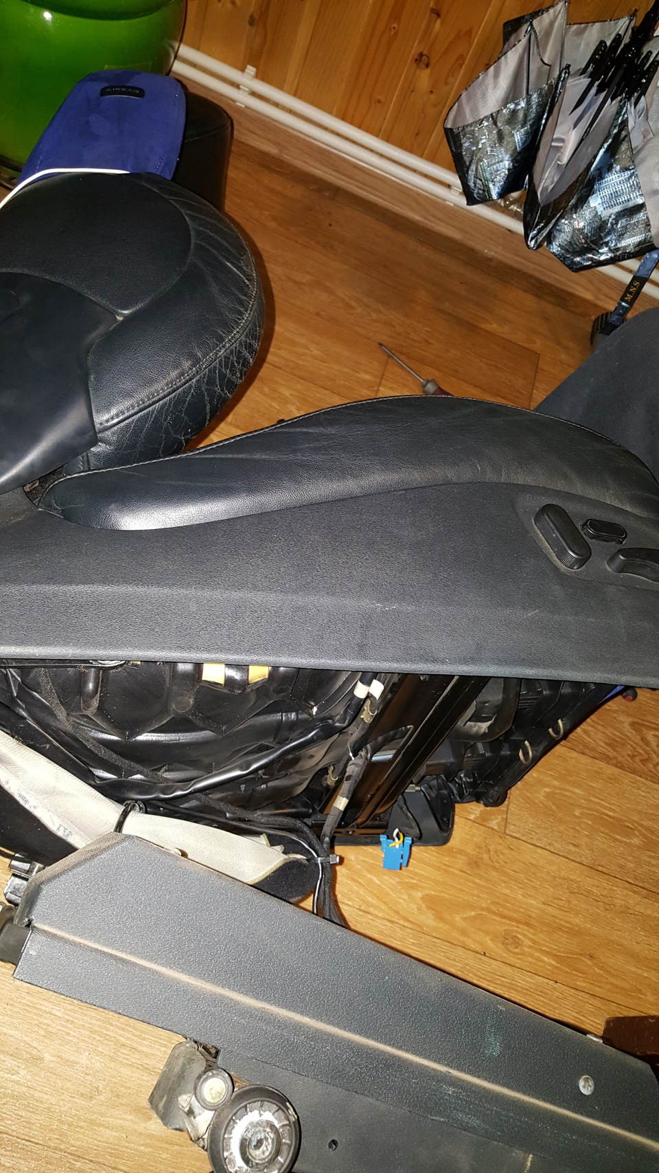 Ремонт электропривода сиденья Recaro…/S — Audi S3 (8L), 1,8 л, 2000 ...