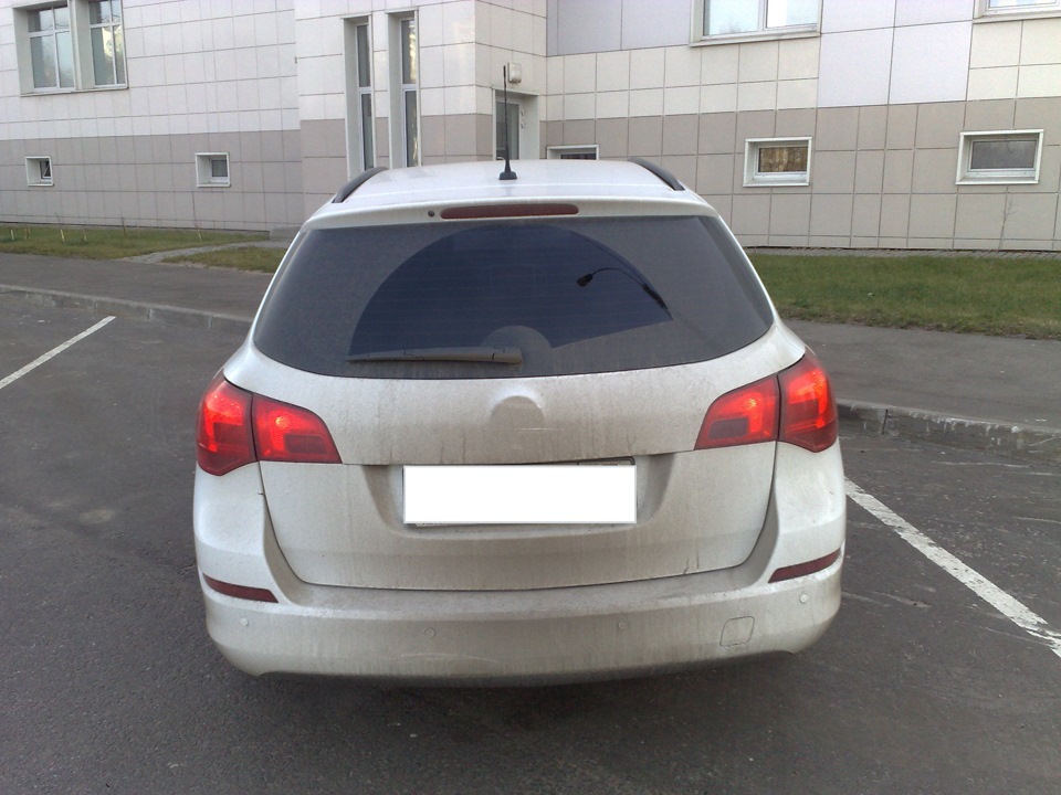 Диоды в задние габариты — Opel Astra J, 1,6 л, 2012 года | электроника ...
