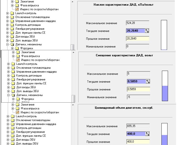 Наклон смещение дад газель