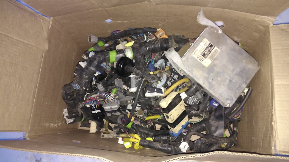 Коса приехала! Проводка Прадо 95 5vz рестайл. — УАЗ 31512, 3,4 л, 1994 ...