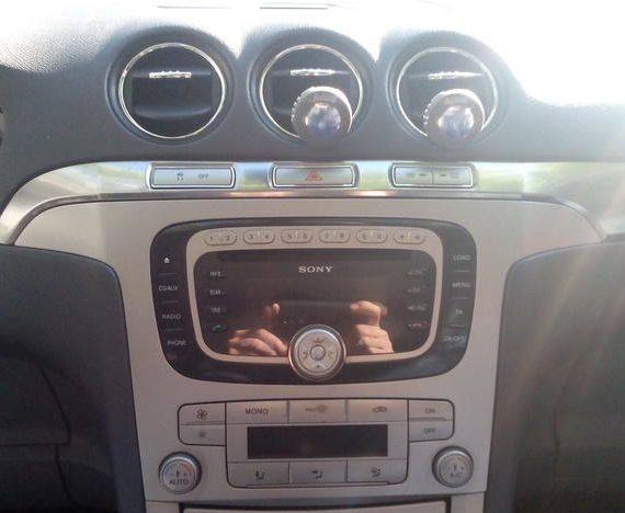 дорестайл Sony MP3 и 64 GB USB FLASH — Ford S-Max (1G), 2 л, 2009 года ...
